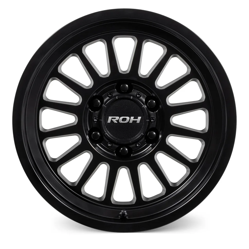 ROH APOLLO MATT BLACK 17x9 - Image 2