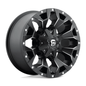 Fuel 1PC D546 ASSAULT MATTE BLACK MILLED 18x9