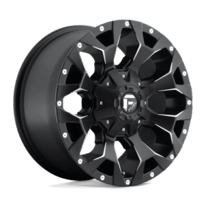 Fuel 1PC D546 ASSAULT MATTE BLACK MILLED 17x8.5