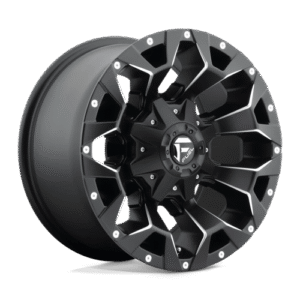 Fuel 1PC D546 ASSAULT MATTE BLACK MILLED 17x9