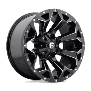 Fuel 1PC D576 ASSAULT GLOSS BLACK MILLED 20x9