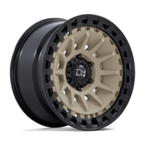 Black Rhino Hard Alloys BARRAGE DESERT SAND ON MATTE BLACK 18x9