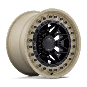 Black Rhino Hard Alloys ALPHA MATTE BLACK W/ SAND LIP 20x10