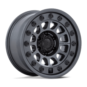 Black Rhino Hard Alloys BR012 OUTBACK MATTE GUNMETAL 18x8