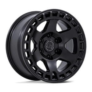 Black Rhino Hard Alloys BR022 BAHARI MATTE BLACK 18x8
