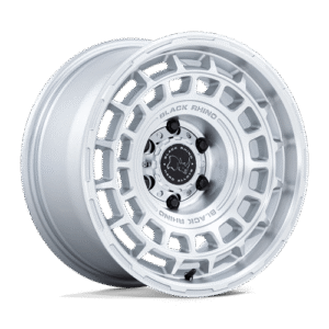 Black Rhino Hard Alloys BR024 AWOL SILVER W/ MACHINED FACE 20x8.5