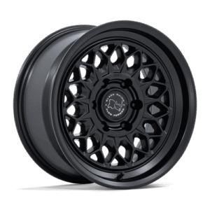 Black Rhino Hard Alloys BR034 GRAZ MATTE BLACK 17x8.5
