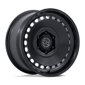 Black Rhino Hard Alloys BR036 BASIN MATTE BLACK 17x8