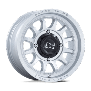 Black Rhino Hard Alloys - UTV RAPID UTV HYPER SILVER W/ MACHINED FACE 15x7