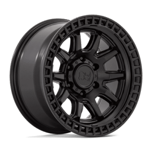 Black Rhino Hard Alloys CALICO MATTE BLACK 17x8.5