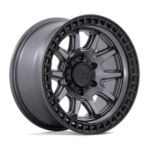 Black Rhino Hard Alloys CALICO MATTE GUNMETAL W/ M-BLACK LIP 17x8.5