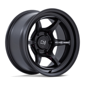 Black Rhino Hard Alloys SHOGUN MATTE BLACK 17x8.5