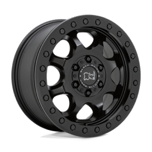 Black Rhino Hard Alloys VENTURE BEADLOCK MATTE BLACK 17x8