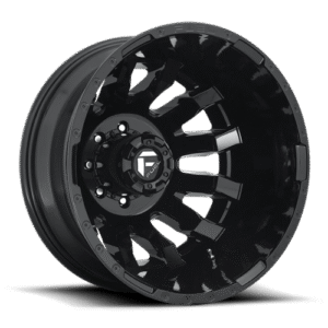 Fuel 1PC D675 BLITZ GLOSS BLACK 20x8.25