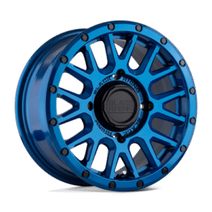 Black Rhino Hard Alloys - UTV LA PAZ UTV BLUE W/ BLACK BOLTS 15x7