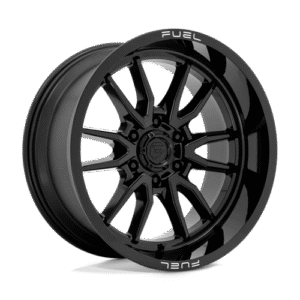Fuel 1PC D760 CLASH GLOSS BLACK 18x9