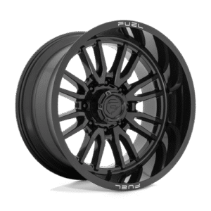 Fuel 1PC D760 CLASH GLOSS BLACK 22x12