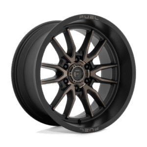 Fuel 1PC D762 CLASH MATTE BLACK DOUBLE DARK TINT 18x9