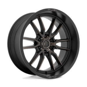 Fuel 1PC D762 CLASH MATTE BLACK DOUBLE DARK TINT 22x10