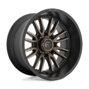 Fuel 1PC D762 CLASH MATTE BLACK DOUBLE DARK TINT 22x12