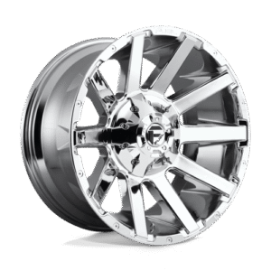 Fuel 1PC D614 CONTRA CHROME PLATED 20x10