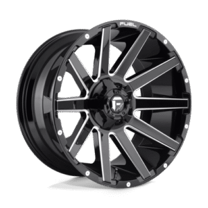 Fuel 1PC D615 CONTRA GLOSS BLACK MILLED 22x10