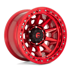 Fuel 1PC D113 COVERT BEADLOCK CANDY RED 17x9