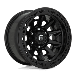Fuel 1PC D114 COVERT BEADLOCK MATTE BLACK 17x9