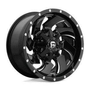 Fuel 1PC D574 CLEAVER GLOSS BLACK MILLED 20x9