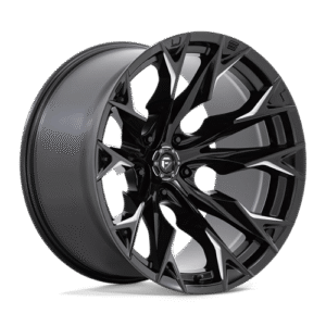 Fuel 1PC D803 FLAME GLOSS BLACK MILLED 22x12