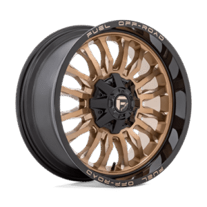Fuel 1PC D797 ARC PLATINUM BRONZE W/ BLACK LIP 22x10