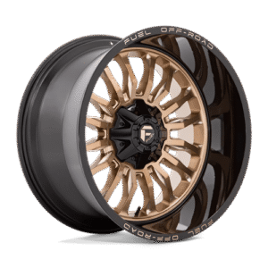 Fuel 1PC D797 ARC PLATINUM BRONZE W/ BLACK LIP 22x12