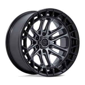 Fuel 1PC FC874 CELSIUS MATTE GUNMETAL W/ M-BLK LIP 20x9