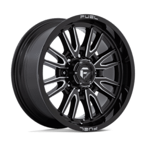 Fuel 1PC D761 CLASH GLOSS BLACK MILLED 20x9