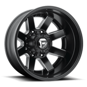 Fuel 1PC D538 MAVERICK MATTE BLACK MILLED 20x8.25