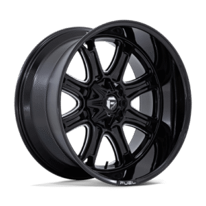 Fuel 1PC DARKSTAR GLOSS BLACK MILLED 24x12