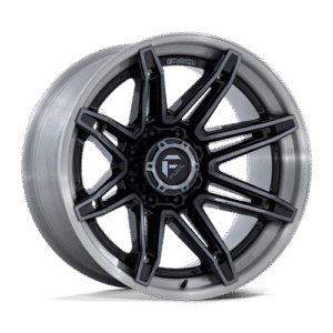 Fuel 1PC FC401 BRAWL GLOSS BLACK BRUSHED DARK TINT 24x12