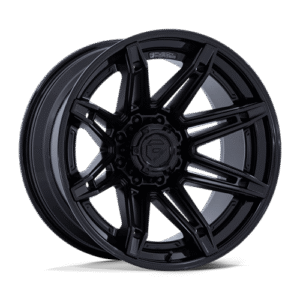 Fuel 1PC FC401 BRAWL MATTE BLACK W/ GLOSS BLACK LIP 24x12
