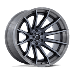 Fuel 1PC FC403 BURN GLOSS BLACK BRUSHED DARK TINT 24x12