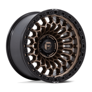 Fuel 1PC FC870 SINISTER MATTE BRONZE W/ M-BLK LIP 20x9