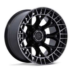 Fuel 1PC FC873 CHARGER GLOSS BLACK BRUSHED DARK TINT 22x12