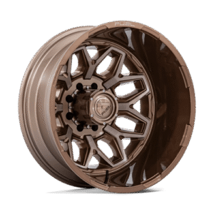 Fuel 1PC D876 FLUX DUALLY PLATINUM BRONZE 20x8.25