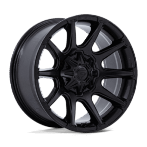 Fuel 1PC FC880 SUPER C MATTE BLACK 22x12