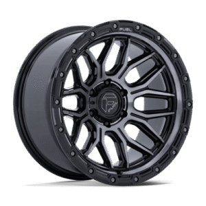 Fuel 1PC FC881 SURGE GLOSS BLACK MACHINED W/ GTCC 18x9