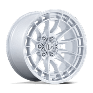 Fuel 1PC FC888 REVOLT HYPER SILVER W/ MACHINED FACE 20x9