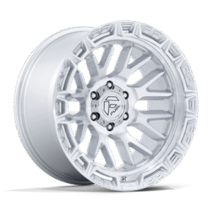 Fuel 1PC FC890 RAIL GLOSS SILVER W/ MACHINED FACE 20x9
