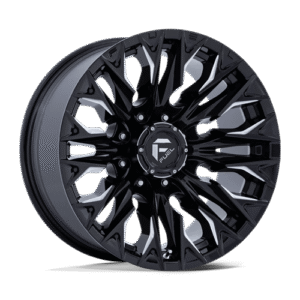 Fuel 1PC D803 FLAME GLOSS BLACK MILLED 20x9