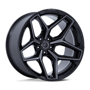 Fuel 1PC FLUX GLOSS BLACK BRUSH FC GRAY DDDT 17x9