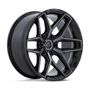 Fuel 1PC FLUX GLOSS BLACK BRUSH FC GRAY DDDT 20x9