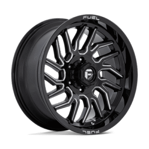 Fuel 1PC D807 HURRICANE GLOSS BLACK MILLED 20x9